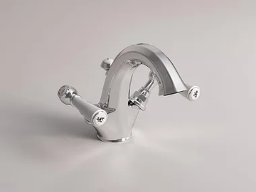 ASTAIRE - 1 hole washbasin tap with automatic pop-up waste by Park Avenue - view 2